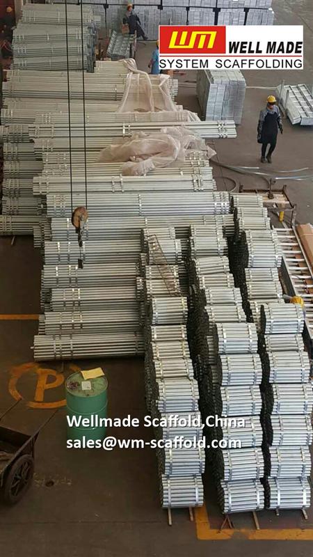 scaffolding pipes for suspended scaffolding hanging scaffold from wellmade scaffold,China 