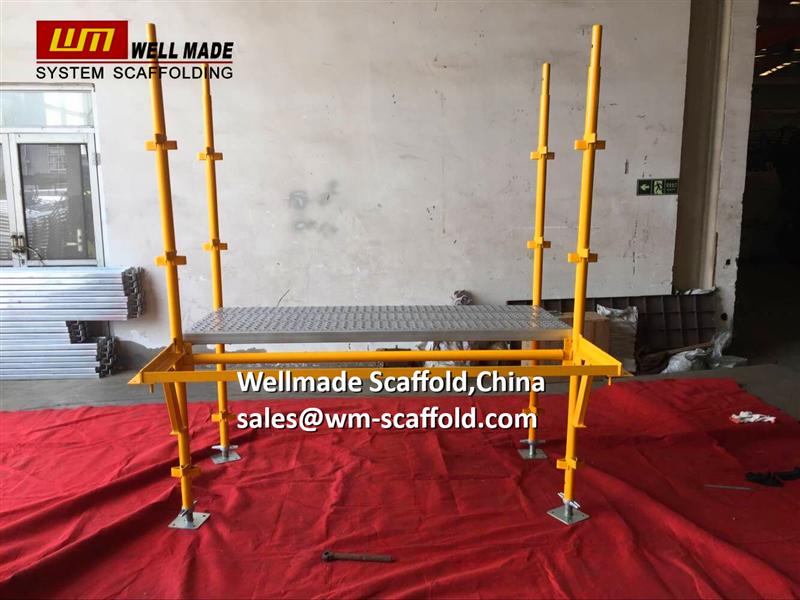 stage plank on modular kwisktage scaffolding system to UK scaffolding supplies from wellmade scaffold at wm-scaffold.com