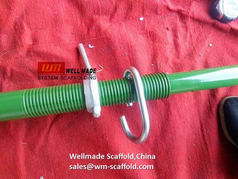 Adjustable scaffolding props for concrete formwork and shuttering work  ISO&CE China leading OEM Manufacturer 