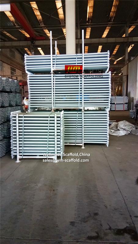 kwikstage scaffolding ledger horizontal for african construction concrete formwork companies with c pressing and wedge pins -wellmade scaffold china leading OEM factory