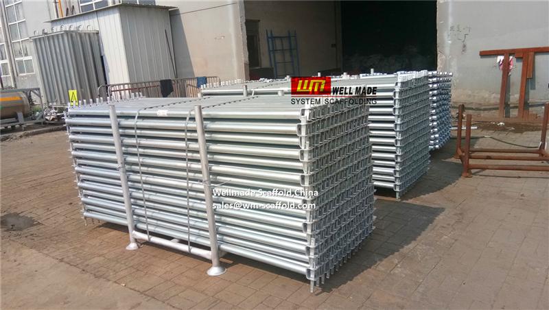 kwikstage scaffolding ledger horizontal quick stage system scaffold for African construction concrete formwork companies from wellmade scaffold  china leading OEM scaffolding manfuacturer exporter  