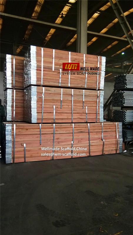 13 foot scaffold boards BS2482 225x38mm for construction building scaffolding accecss and suspended scaffolding at wm-scaffold.com wellmade scaffold China leading OEm scaffolding manufacturer