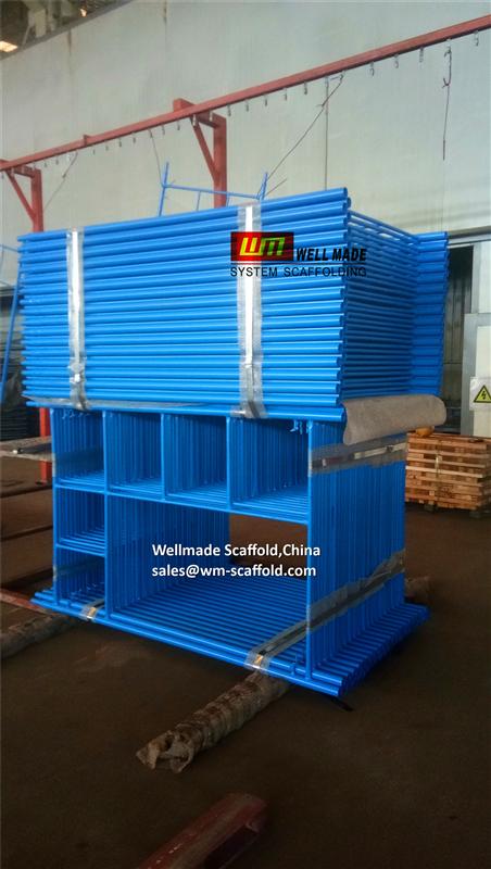 Scaffolding Frame 2m to Chile Construction Formwork  China wellmade scaffold