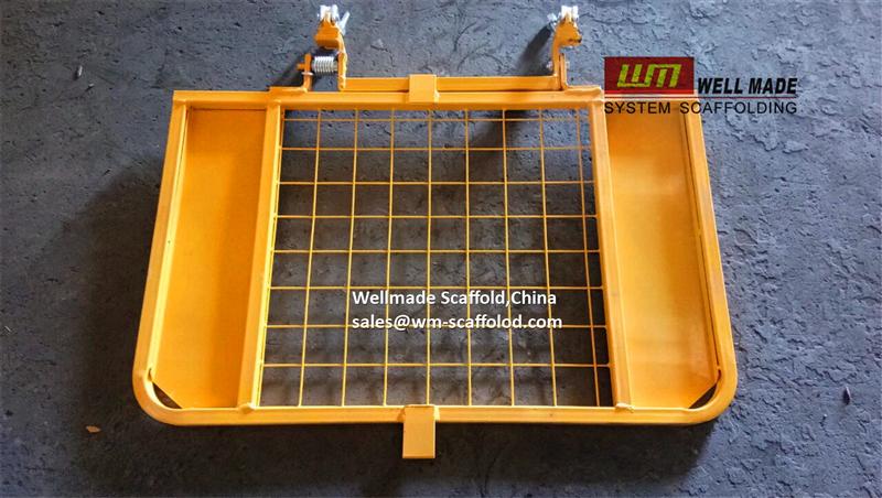 scaffold swing safety gate for uk construction access solution companies-wellmade scaffold china-sales at wm-scaffold.com