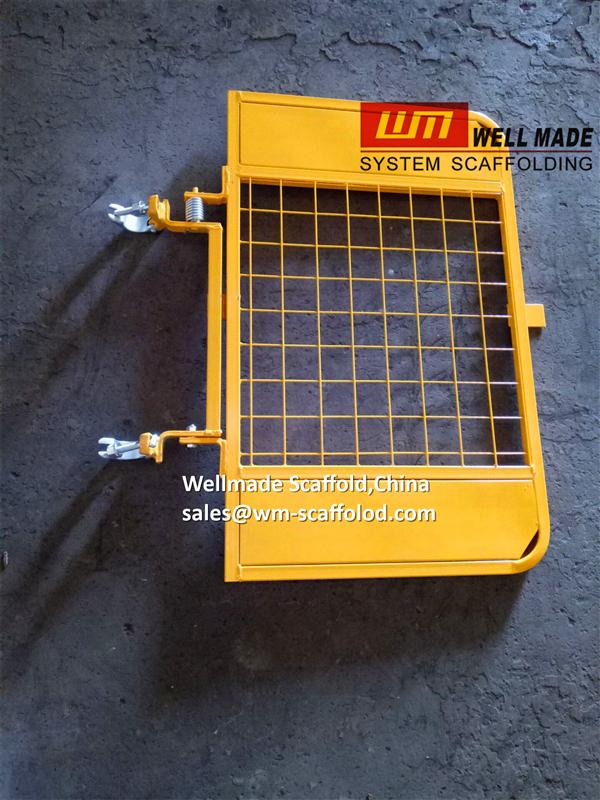 construction safety gate-swing gate for access solution companies uk british standard-sales at wm-scaffold.com wellmade scaffold china 
