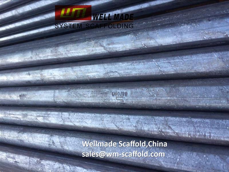 black scaffold tube  in od48.3mm for oil gas scaffolding industrial construction building-sales at wm-scaffold.com china leading oem scaffolding manufacturer exporter