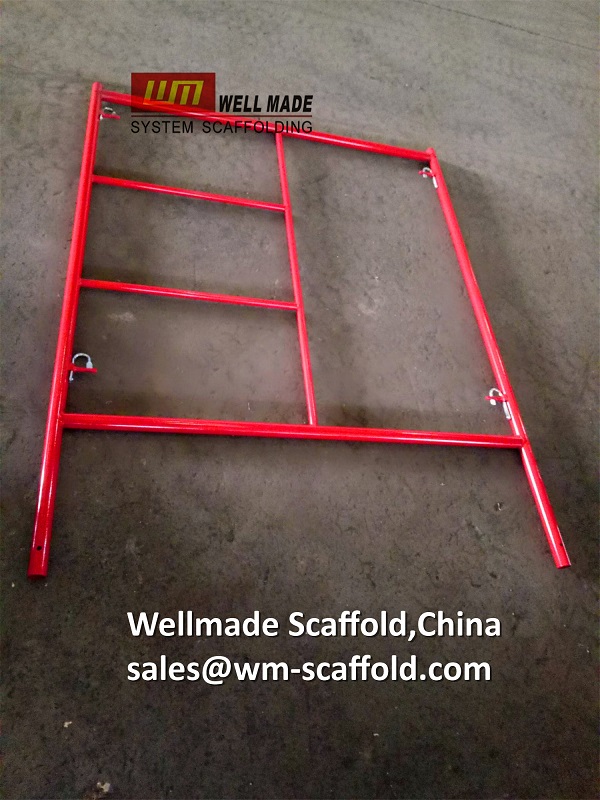 ladder frame scaffold with fast lock and joint pin to trinidad from wellmade scaffold,iso and ce china leading oem scaffolding manufacturer,50000m2 auto to 49 countries