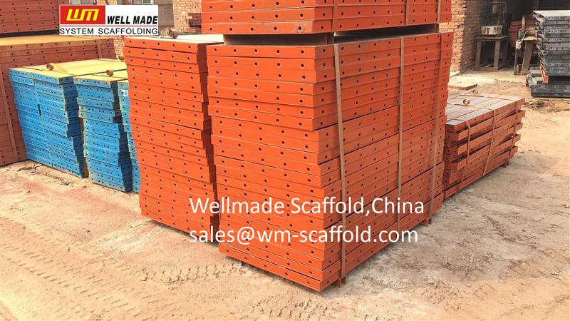 construction concrete metal forms-formwork steel panels-shuttering work plate-wellmade scaffold iso ce china leading oem scaffolding formwrok manufacturer 