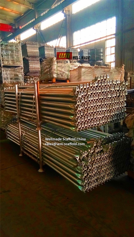 ringlock scaffolding diagonal brace-ring lock system scaffold components-industrial scaffolding materials salese at wm-scaffold.com wellmade scaffold china  