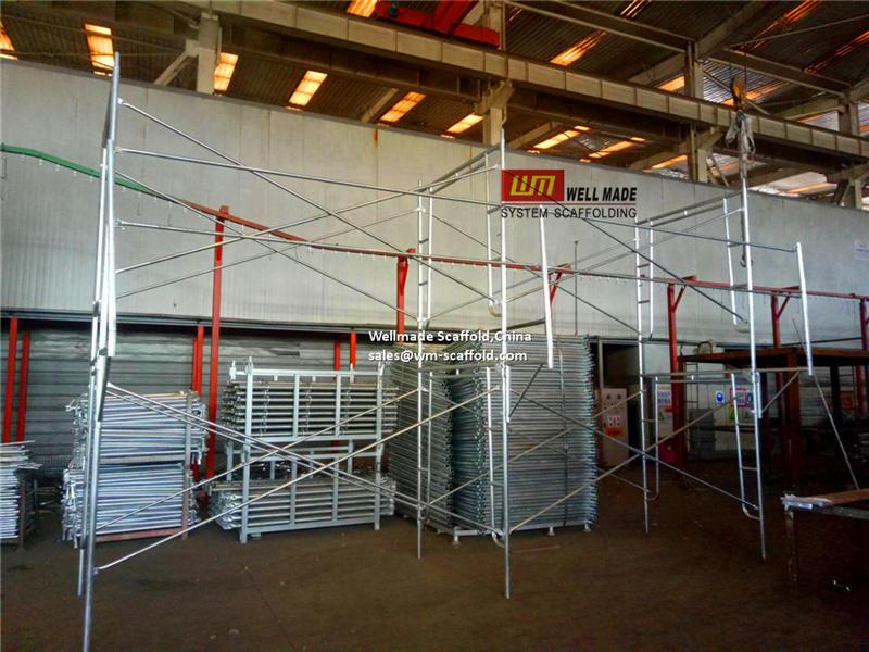 scaffolding arch frame scaffold tower - walk through scaffolding system components parts sales at wm-scaffold.com
