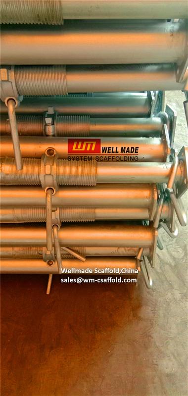 hiload shoring post heavy duty shoring jack adjustable concrete formwork slab support sales at wm-scaffold.com wellmade scaffold - iso ce certificate scaffolding manufacturer complete solution 
